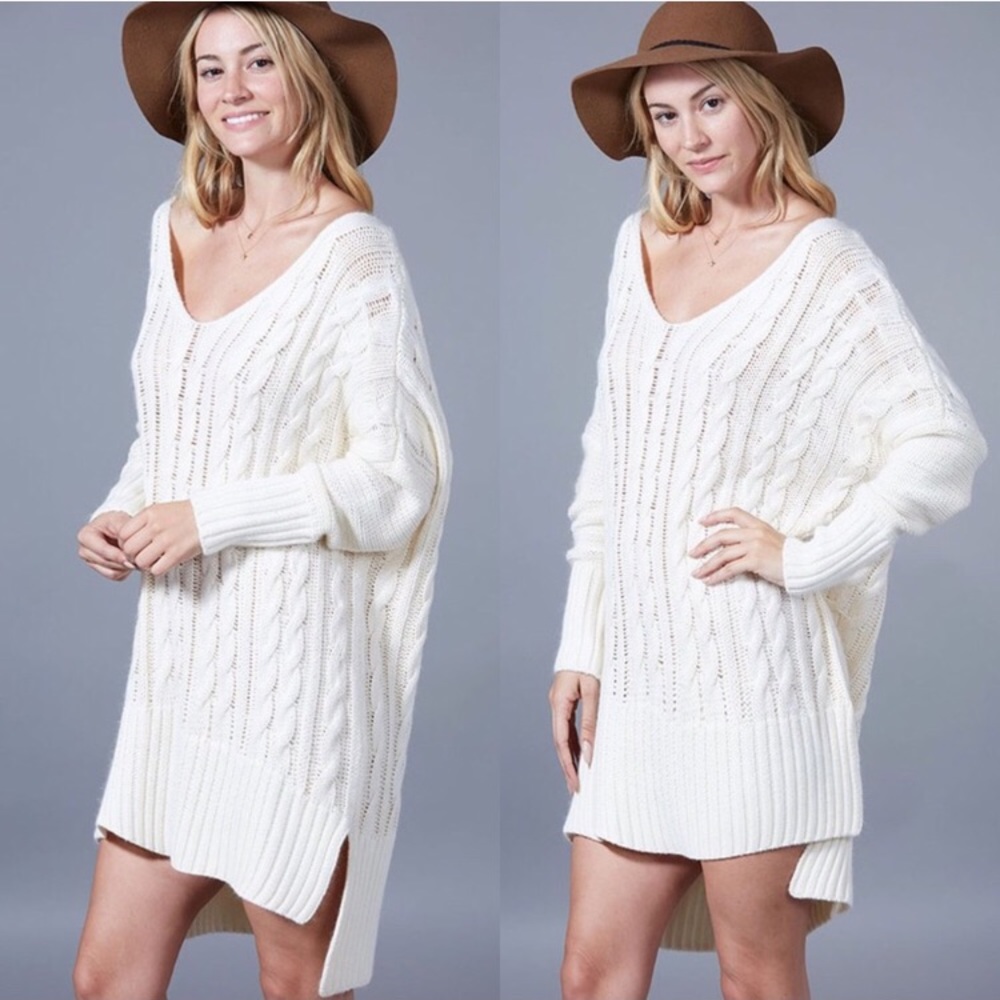Oversized Loose Knit Sweater - Picture 2 of 2